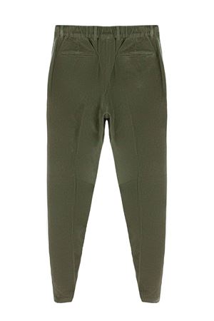 Green cotton Riccardo trousers BE ABLE | RICCARDOCCVLKIWI
